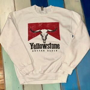 Yellowstone Graphic Crewneck Sweatshirt